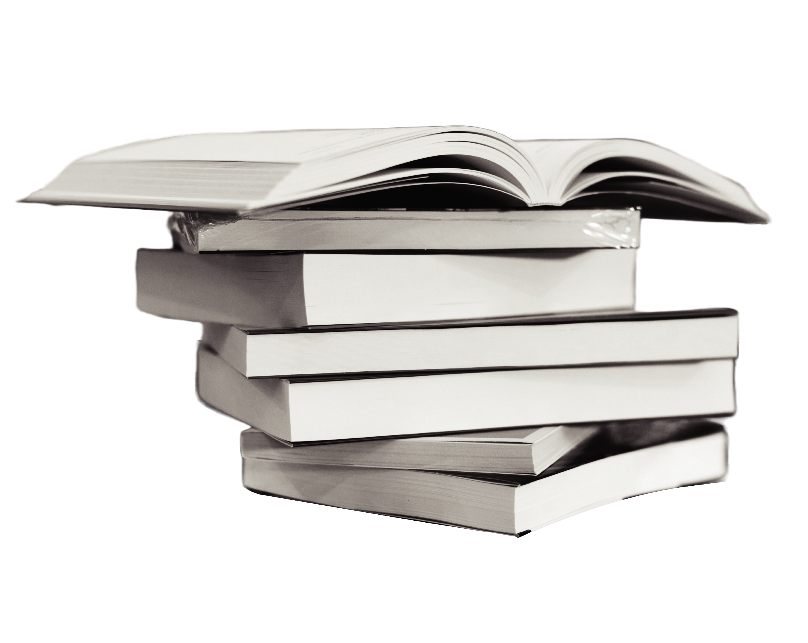 Illustration of hands reaching for textbooks